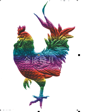 立体浮雕-激凸烫金-烫金铜版